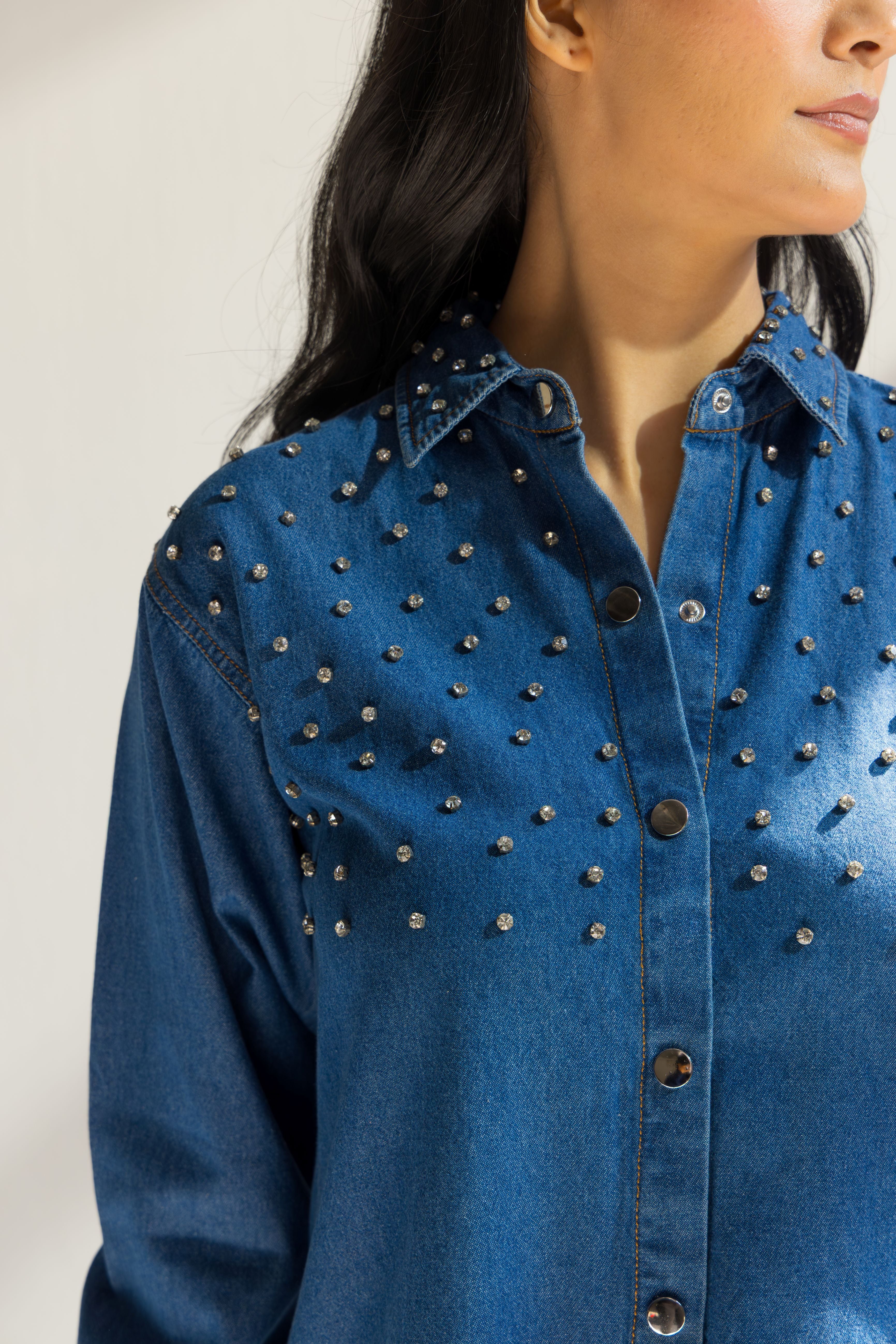 Denim Grace shirt