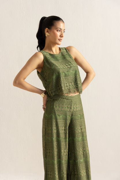 Olive Green Co-Ord Set