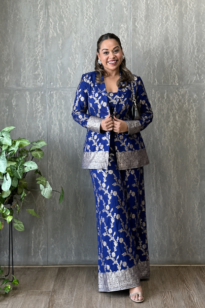 Royal Blue Three Piece Coord
