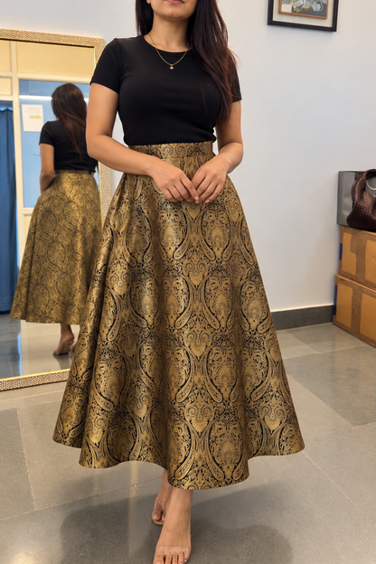 Brocade skirt