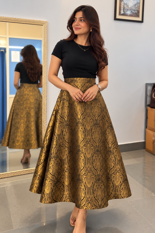 Brocade skirt