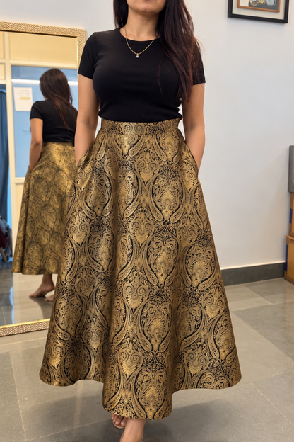 Brocade skirt