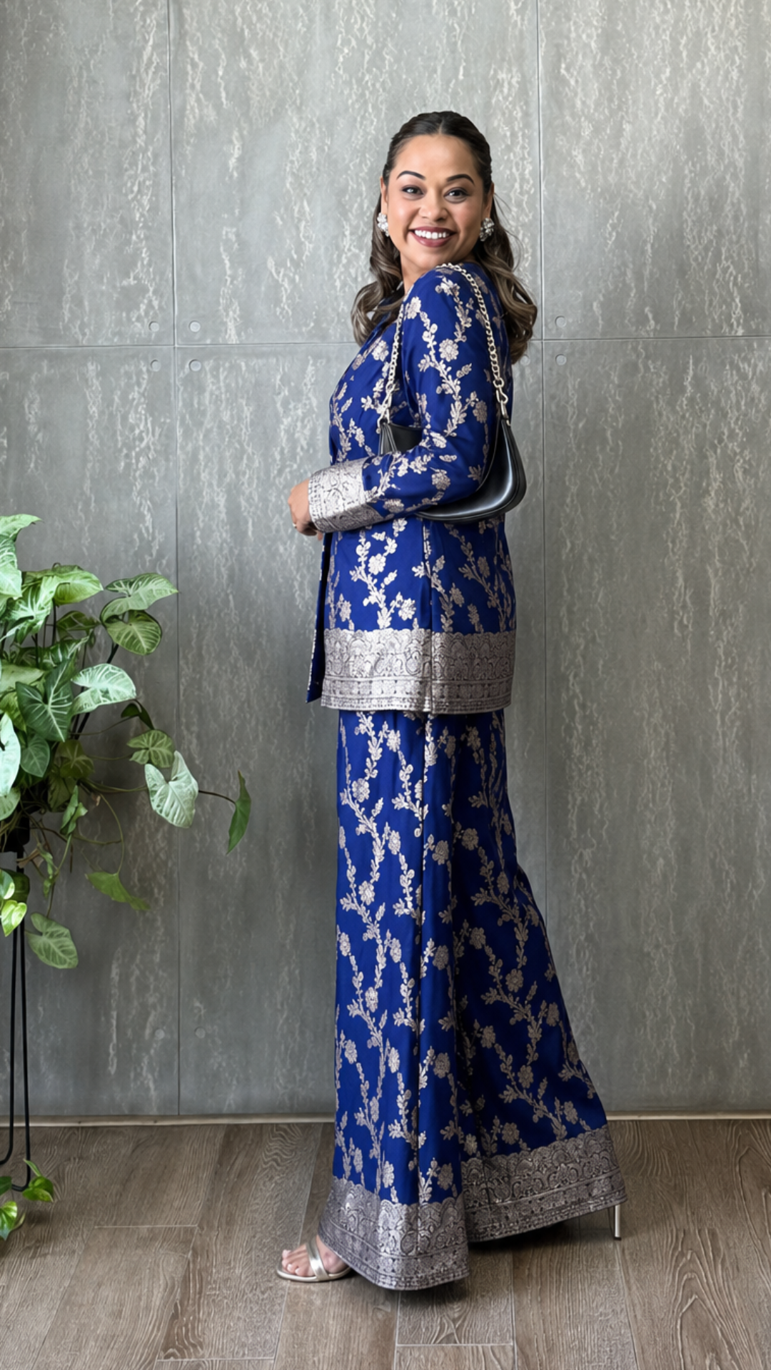 Royal Blue Three Piece Coord