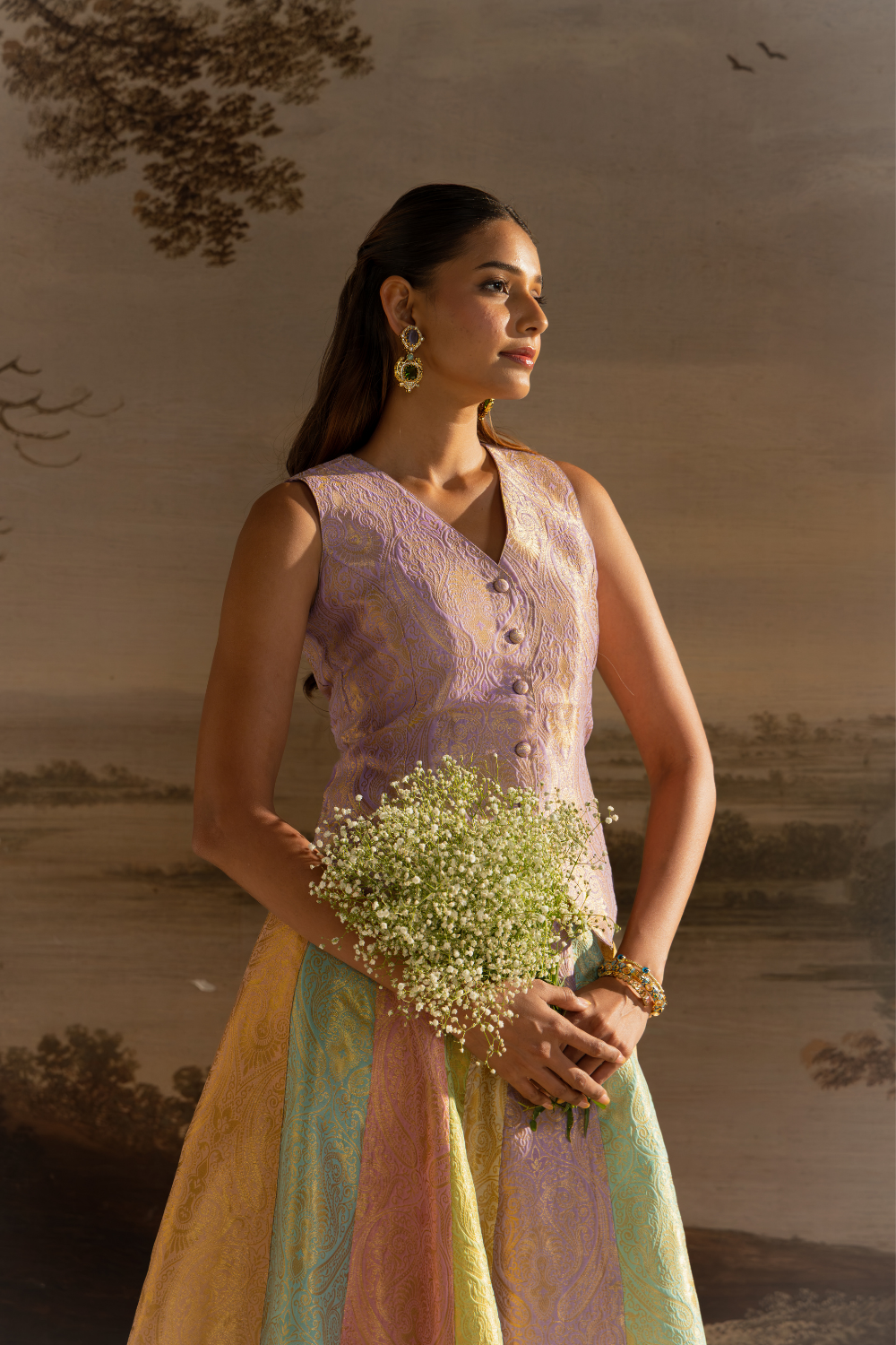 Pastel skirt coordset