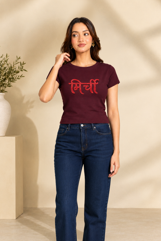 Mirchi Statement Tee
