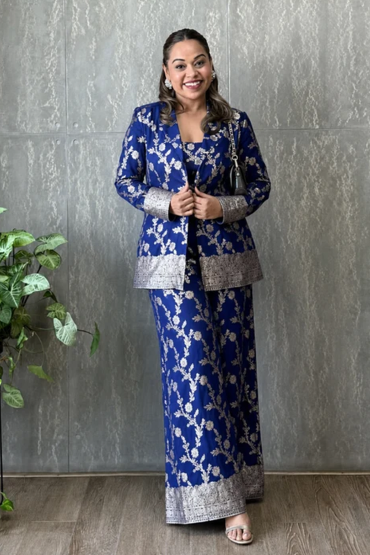 Royal Blue Three Piece Coord
