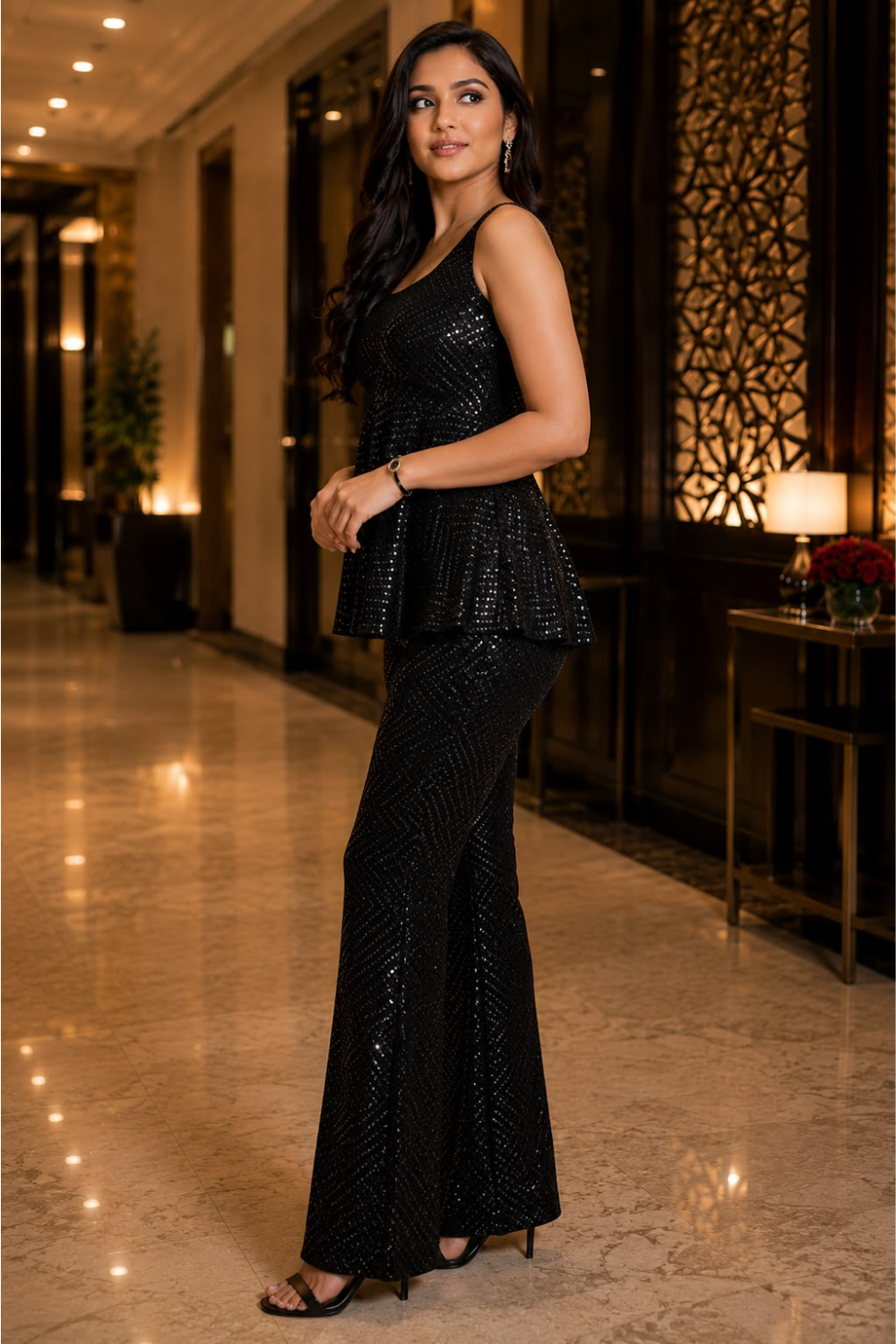 Chandni Sparkle Sequin Set