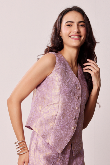 Zuhair brocade set