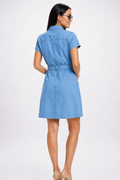 Skyline Denim Dress