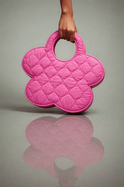 Pink Quilted Bag