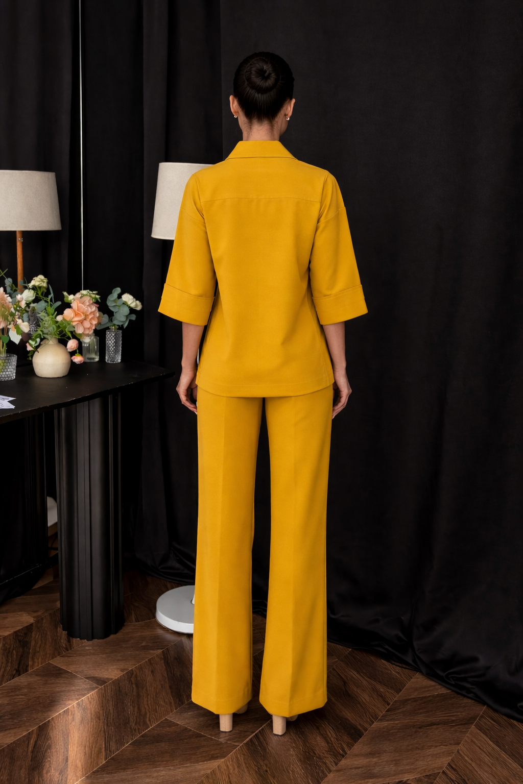 Mahira coordset mustard