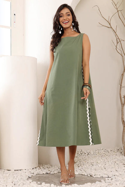 Poplin Tunic Dress