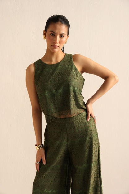 Olive Green Co-Ord Set